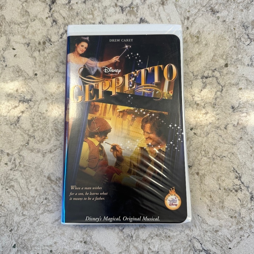 VHS Tape Disney -‎ Geppetto